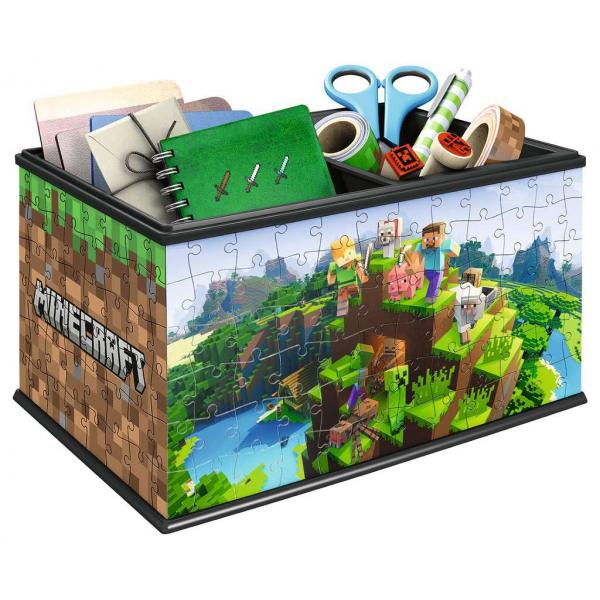 RAVENSBURGER Minecraft Organizers - Storage Box - Disponibile in 2/3 giorni lavorativi
