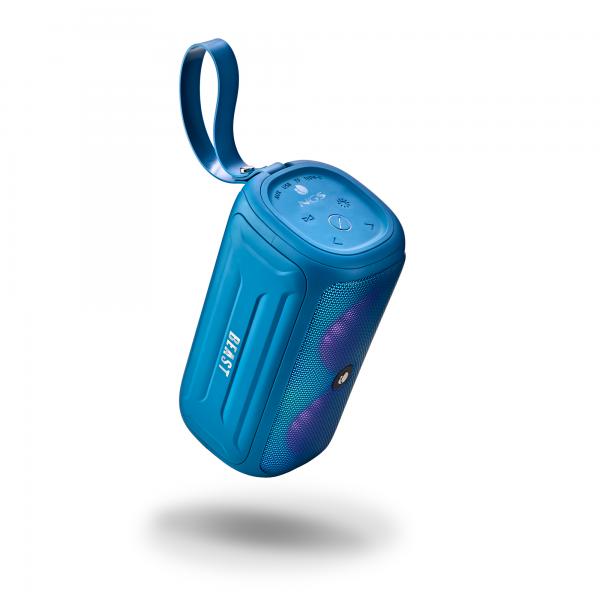 NGS Speaker Roller Beast IPX5 USB/TF/AUX-IN/BT 32W Blu - Disponibile in 2-3 giorni lavorativi Ngs