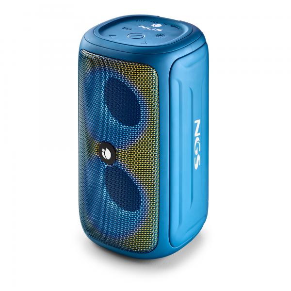 NGS Speaker Roller Beast IPX5 USB/TF/AUX-IN/BT 32W Blu - Disponibile in 2-3 giorni lavorativi Ngs