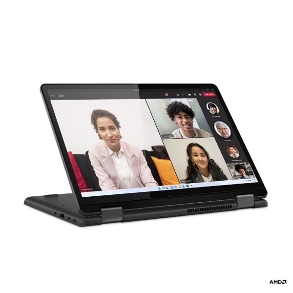 Lenovo 13w Yoga Ibrido (2 in 1) 33,8 cm (13.3") Touch screen WUXGA AMD Ryzen 5 7530U 16 GB DDR4-SDRAM 512 GB SSD Wi-Fi 6 (802.11ax) Windows 11 Pro Nero - Disponibile in 6-7 giorni lavorativi