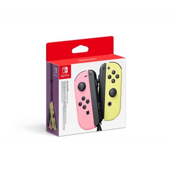 Switch Joy-Con Coppia Controller Rosa Pastello / Giallo Pastello Accessori - Disponibile in 2-3 giorni lavorativi Nintendo