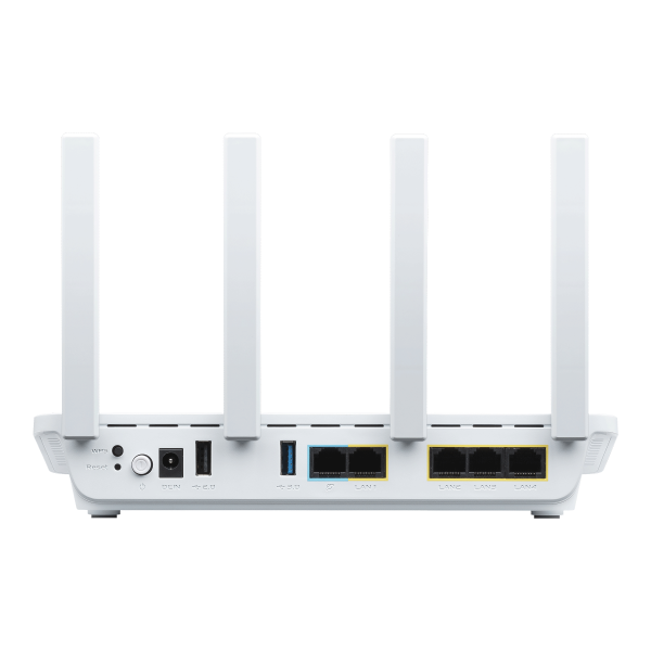 ASUS ExpertWiFi EBR63 AX30000 Router Business Dual-band WIFI, SDN, VLAN, Dual WAN, VPN, Guest Portal, Free WiFi, AiProtection Pro, Bianco - Disponibile in 3-4 giorni lavorativi