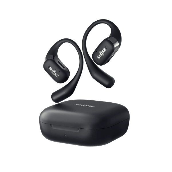Shokz OpenFit Cuffie Wireless A clip Chiamate/Musica/Sport/Tutti i giorni Bluetooth Nero - Disponibile in 6-7 giorni lavorativi