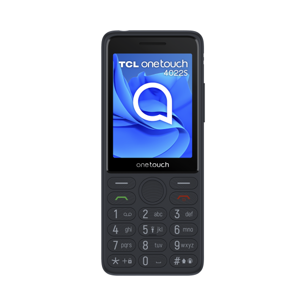 Smartphone nuovo TCL ONETOUCH 4022S DARK NIGHT GREY 2,8" - Disponibile in 3-4 giorni lavorativi