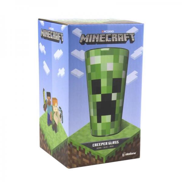 PALADONE MINECRAFT PIXEL CREEPER BICCHIERE - Disponibile in 2/3 giorni lavorativi