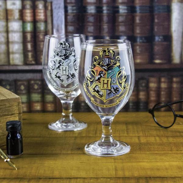 PALADONE HARRY POTTER Bicchiere termosensibile Hogwarts logo - Disponibile in 2/3 giorni lavorativi