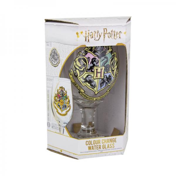 PALADONE HARRY POTTER Bicchiere termosensibile Hogwarts logo - Disponibile in 2/3 giorni lavorativi