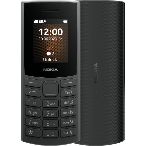 Smartphone nuovo NOKIA 105 4G 2023 CHARCOAL GREY - Disponibile in 3-4 giorni lavorativi