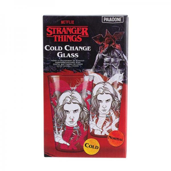 PALADONE STRANGER THINGS - BICCHIERE IN VETRO CAMBIA COLORE: ELEVEN - Disponibile in 2/3 giorni lavorativi