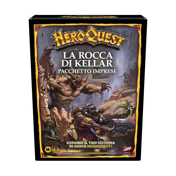 Gioco da tavolo HASBRO HEROQUEST - ESPANSIONE LA ROCCA DI KELLAR (edizione italiana) - Disponibile in 2/3 giorni lavorativi