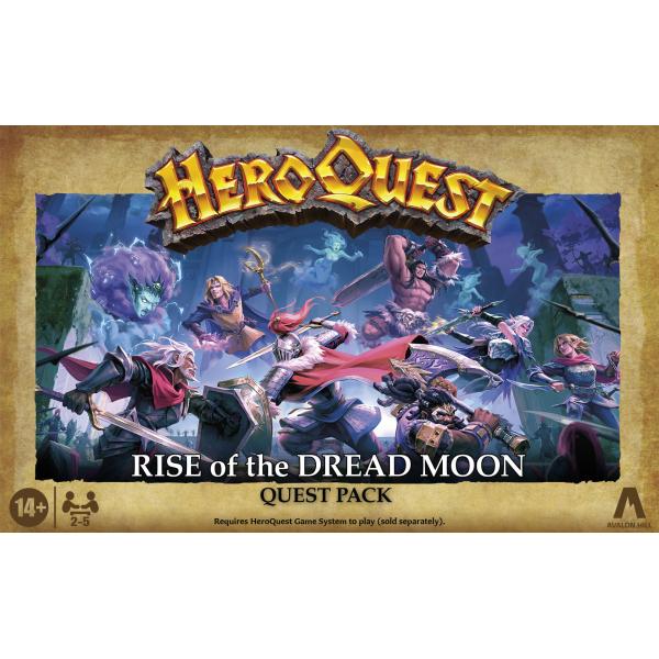 Gioco da tavolo HASBRO HEROQUEST - ESPANSIONE L'ASCESA DELLA LUNA DEL TERRORE - Disponibile in 2/3 giorni lavorativi