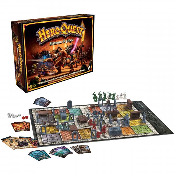 Gioco da tavolo HASBRO HEROQUEST - EDIZIONE ITALIANA - Disponibile in 2/3 giorni lavorativi