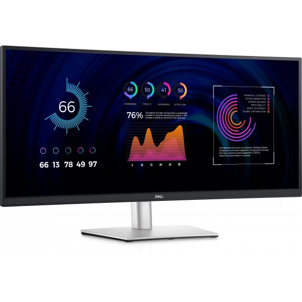 DELL P Series P3424WE Monitor PC 86,7 cm (34.1") 3440 x 1440 Pixel 4K Ultra HD LCD Nero - Disponibile in 6-7 giorni lavorativi