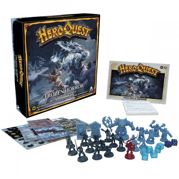 Gioco da tavolo HASBRO HEROQUEST - ESPANSIONE FROZEN HORROR (edizione italiana) - Disponibile in 2/3 giorni lavorativi