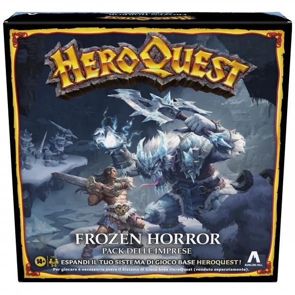 Gioco da tavolo HASBRO HEROQUEST - ESPANSIONE FROZEN HORROR (edizione italiana) - Disponibile in 2/3 giorni lavorativi