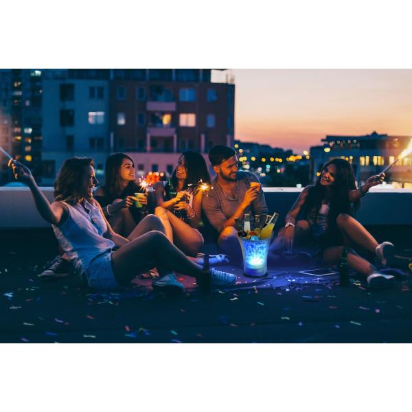 Cellular Line Cassa Wireless Ice Music Bucket Bianco - Disponibile in 3-4 giorni lavorativi