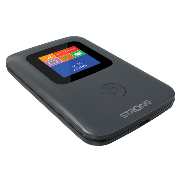 STRONG ROUTER PORTATILE 4G WIFI SINO 150 Mbps CON SCHERMO BLACK - Disponibile in 3-4 giorni lavorativi
