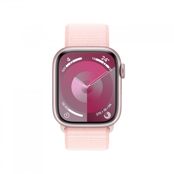 Apple Watch Serie9 Cell 41mm Aluminium Pink Sport Light Light Pink MRJ13QL/A - Disponibile in 2-3 giorni lavorativi Apple