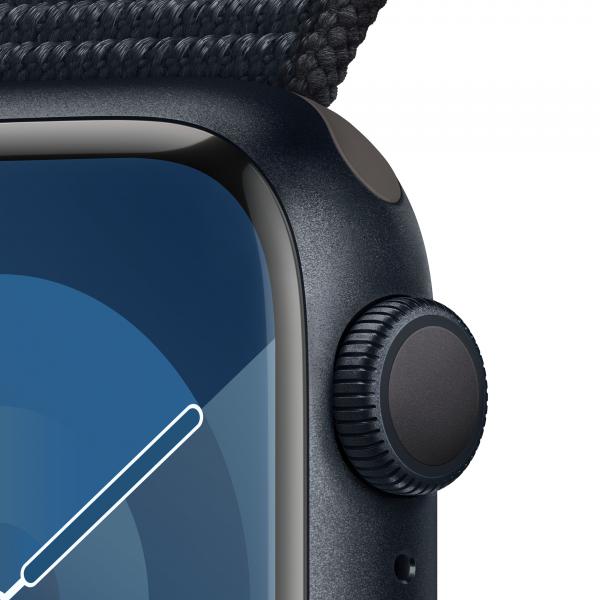 Apple Watch Serie9 41mm Aluminium MidNight Sport Loop MidNight ITA MR8Y3QL/A - Disponibile in 2-3 giorni lavorativi Apple