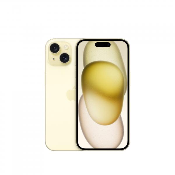 Apple iPhone 15 128GB 6.1" Yellow ITA MTP23QL/A - Disponibile in 2-3 giorni lavorativi