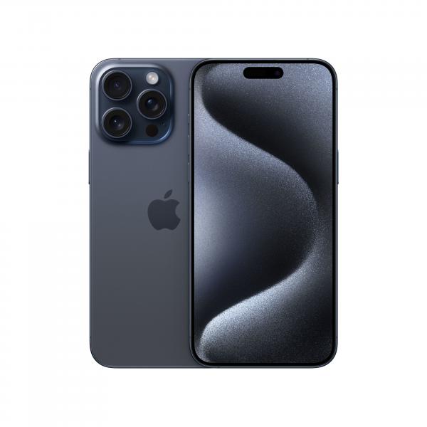 Apple iPhone 15 Pro Max 256GB 6.7" Blue Titanium ITA MU7A3QL/A - Disponibile in 2-3 giorni lavorativi