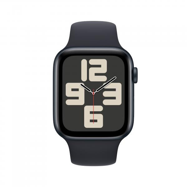 Apple Watch SE OLED 44 mm Digitale 368 x 448 Pixel Touch screen 4G Nero Wi-Fi GPS (satellitare) - Disponibile in 6-7 giorni lavorativi