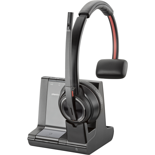 POLY Savi 8210 Auricolare Wireless A Padiglione Ufficio Bluetooth Nero - Disponibile in 6-7 giorni lavorativi