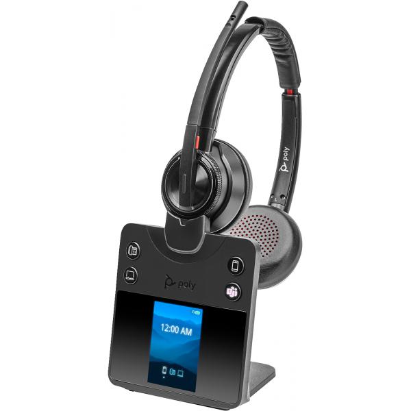 POLY Savi 8420 Auricolare Wireless A Padiglione Ufficio Bluetooth Nero - Disponibile in 6-7 giorni lavorativi
