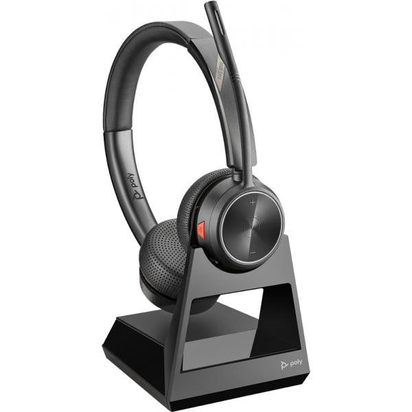 POLY SAVI 7220 Auricolare Cablato A Padiglione Ufficio Nero - Disponibile in 6-7 giorni lavorativi