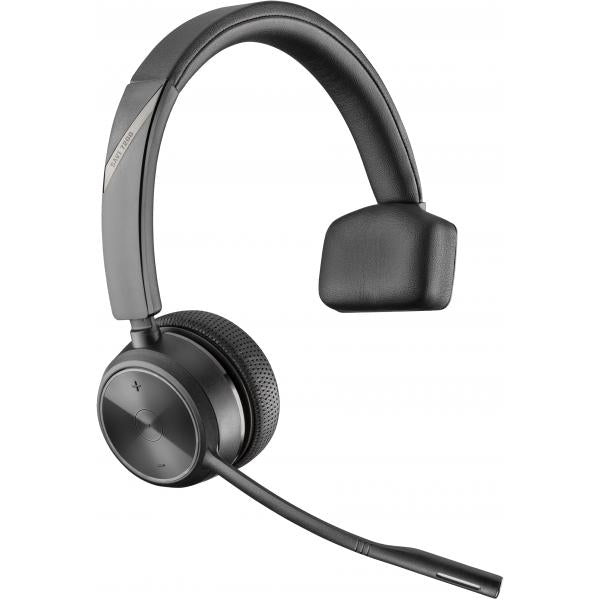 POLY Savi 7210 Mono D2 HS Auricolare Wireless Portatile Ufficio Nero - Disponibile in 6-7 giorni lavorativi