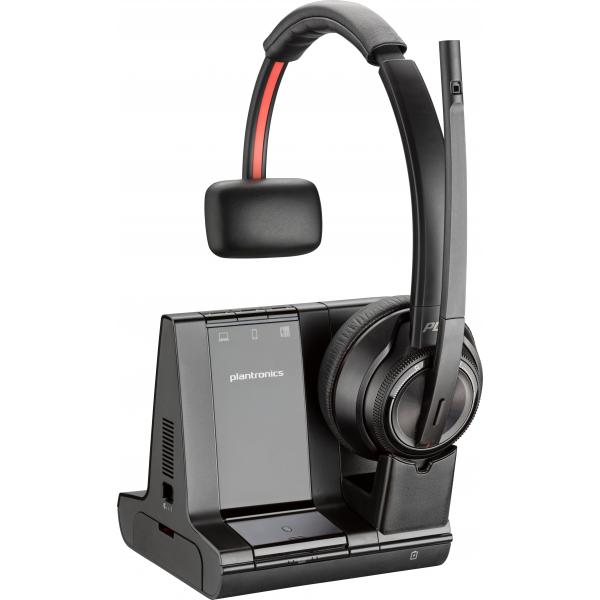 POLY Savi 8210 Auricolare Cablato Portatile Ufficio Bluetooth Nero - Disponibile in 6-7 giorni lavorativi