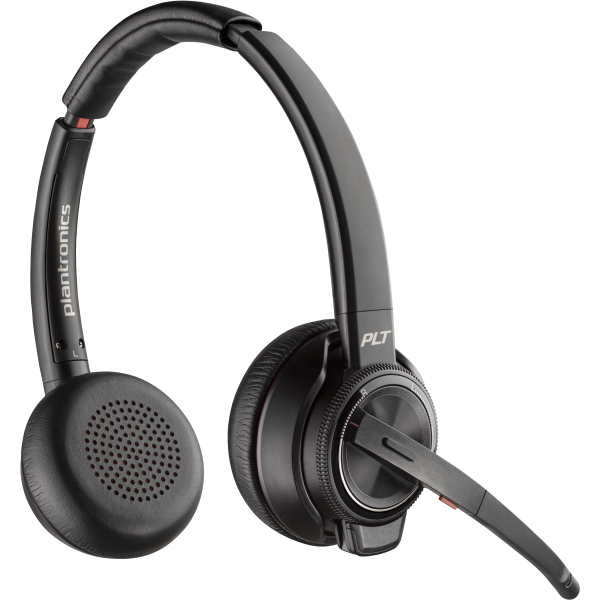 POLY Savi 8220 Auricolare Con cavo e senza cavo A Padiglione Ufficio Bluetooth Nero - Disponibile in 6-7 giorni lavorativi