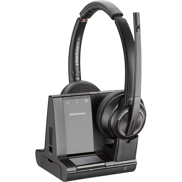 POLY Savi 8220 Auricolare Con cavo e senza cavo A Padiglione Ufficio Bluetooth Nero - Disponibile in 6-7 giorni lavorativi