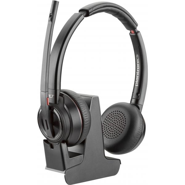 POLY Savi 8220 Auricolare Con cavo e senza cavo A Padiglione Ufficio Bluetooth Nero - Disponibile in 6-7 giorni lavorativi