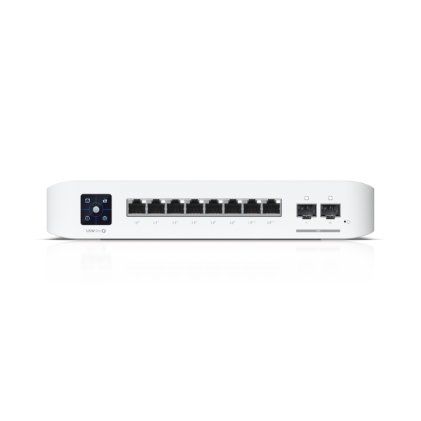Ubiquiti UniFi USW-PRO-8-POE switch di rete Gestito L2/L3 Gigabit Ethernet (10/100/1000) Supporto Power over Ethernet (PoE) 1U Bianco - Disponibile in 6-7 giorni lavorativi