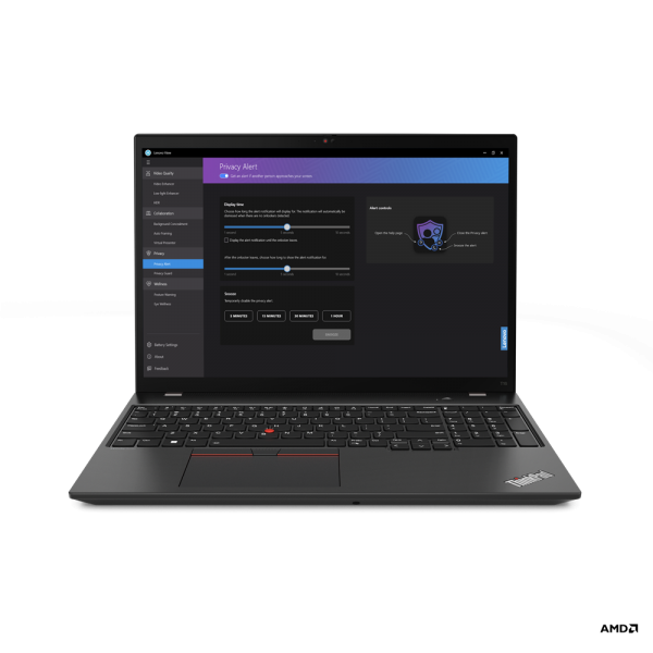 Lenovo ThinkPad T16 Computer portatile 40,6 cm (16") WUXGA AMD Ryzen 7 PRO 7840U 32 GB LPDDR5x-SDRAM 1 TB SSD Wi-Fi 6E (802.11ax) Windows 11 Pro Nero - Disponibile in 6-7 giorni lavorativi