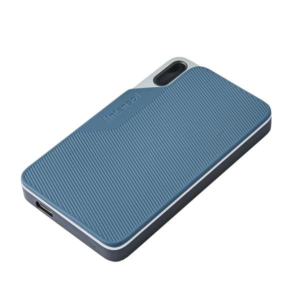 INTENSO SSD ESTERNO TX100 2TB USB 3.2 R/W 500MBS + CAVO USB-C + ADATTATORE USB-A - Disponibile in 3-4 giorni lavorativi Intenso