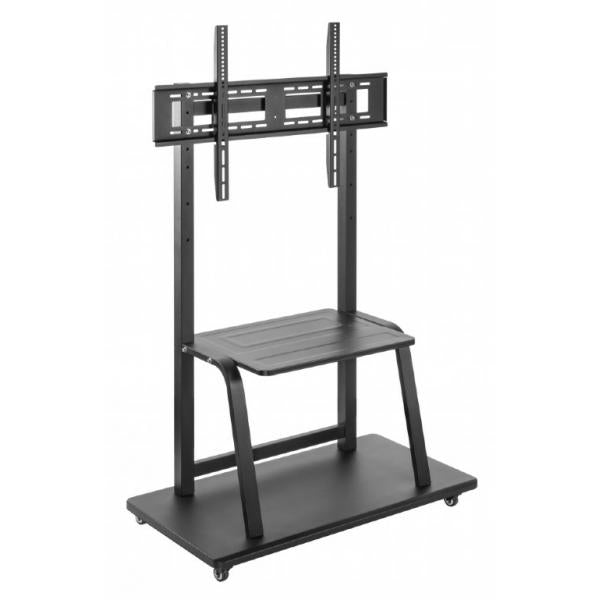 Gembird TVS-100F-01 Supporto TV a parete 2,54 m (100") Nero - Disponibile in 6-7 giorni lavorativi