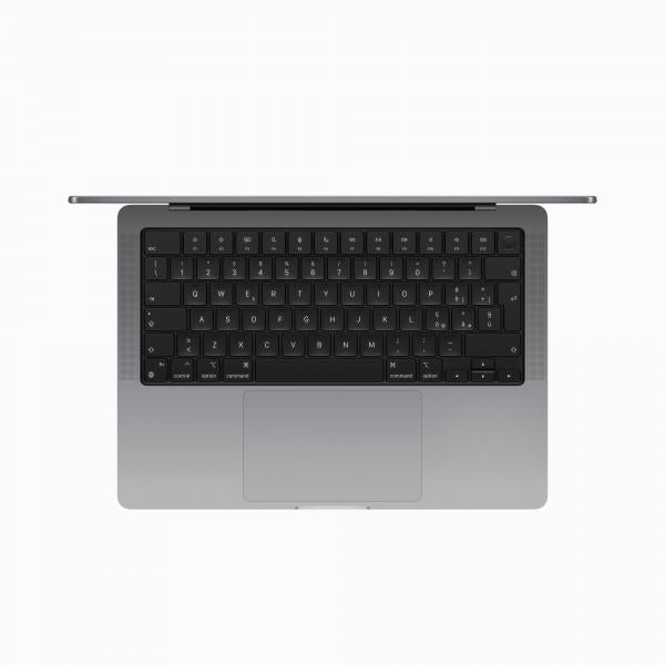 PC Notebook Nuovo MacBook Pro 14" - Apple M3 chip con 8-core CPU e 10-core GPU, 1TB SSD - Grigio Siderale - Disponibile in 3-4 giorni lavorativi