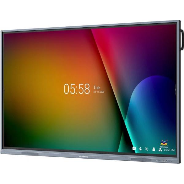 Viewsonic IFP8633-G visualizzatore di messaggi Pannello piatto interattivo 2,18 m (86") LED Wi-Fi 450 cd/m 4K Ultra HD Nero Touch screen Processore integrato Android 11 - Disponibile in 6-7 giorni lavorativi