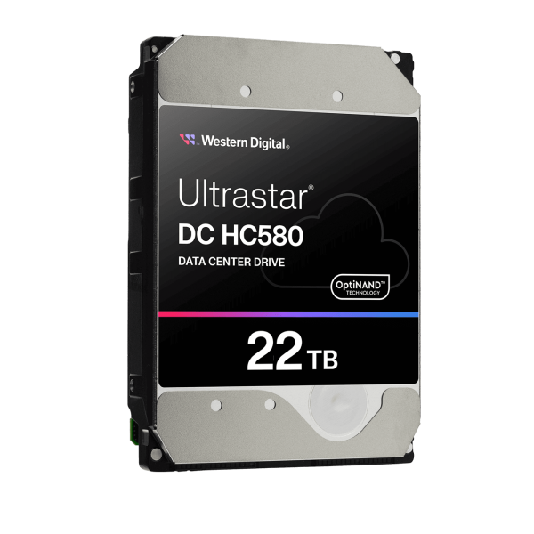Western Digital Ultrastar DC HC580 3.5" 22 TB SATA - Disponibile in 6-7 giorni lavorativi