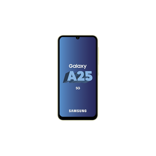 Samsung SM-A256 Galaxy A25 8+256GB 6.5" 5G Yellow EU - Disponibile in 2-3 giorni lavorativi