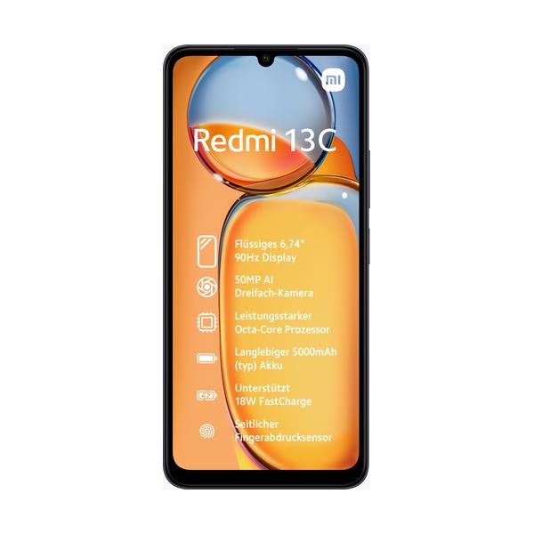 Smartphone nuovo XIAOMI REDMI 13C MIDNIGHT BLACK 6.74" 6GB/128GB - Disponibile in 3-4 giorni lavorativi