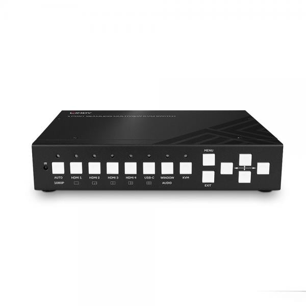 Lindy 32330 switch per keyboard-video-mouse (kvm) Nero - Disponibile in 6-7 giorni lavorativi