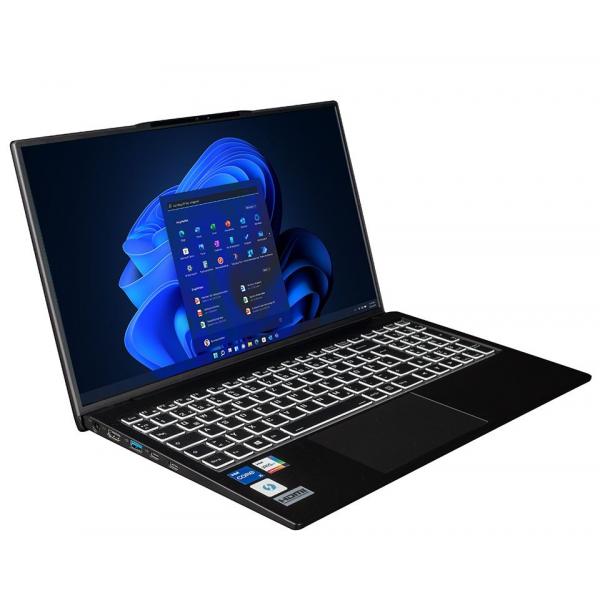bluechip TRAVELline B15W57 Computer portatile 39,6 cm (15.6") Full HD Intel Core i5 i5-1335U 16 GB DDR5-SDRAM 500 GB SSD Wi-Fi 6E (802.11ax) Windows 11 Pro Nero - Disponibile in 6-7 giorni lavorativi