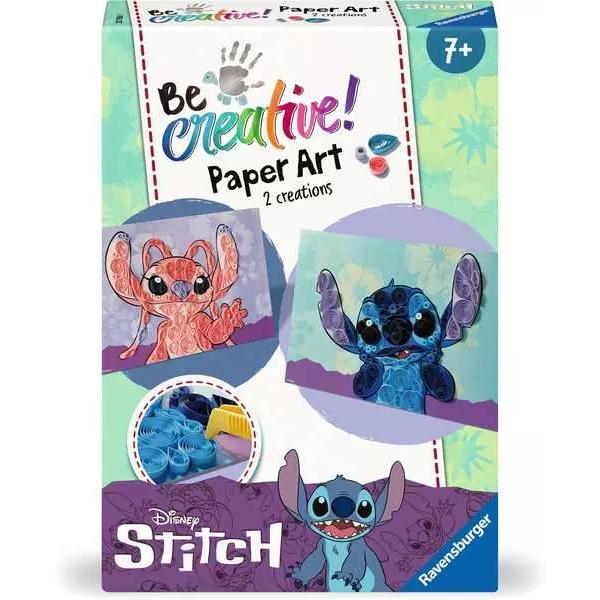 Be Creative Quilling Stitch, 2 creazioni Dipinti, Carta colorata, Creazione di oggetti, Tempo libero creativo, Età 7  23750, Ravensburge - Disponibile in 3-4 giorni lavorativi