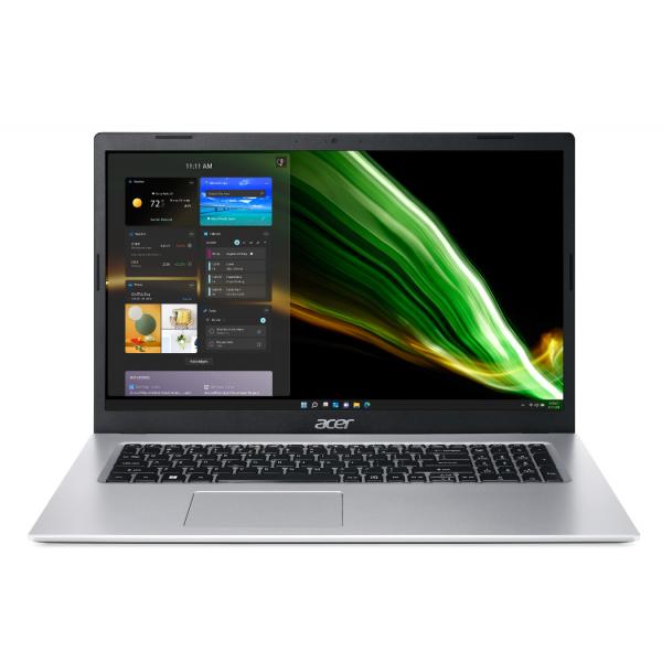 Acer Aspire 3 A317-54-3716 Computer portatile 43,9 cm (17.3") Full HD Intel Core i3 i3-1215U 16 GB DDR4-SDRAM 1 TB SSD Wi-Fi 5 (802.11ac) Windows 11 Home Argento - Disponibile in 6-7 giorni lavorativi