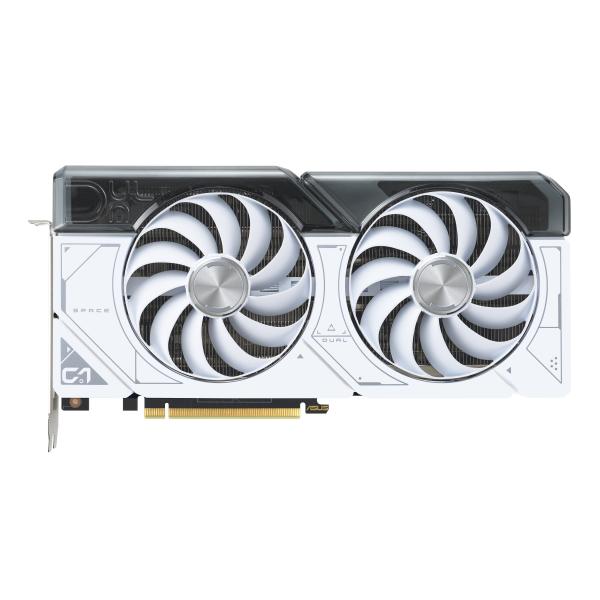 ASUS Dual -RTX4070S-O12G-WHITE NVIDIA GeForce RTX 4070 SUPER 12 GB GDDR6X - Disponibile in 6-7 giorni lavorativi Asus