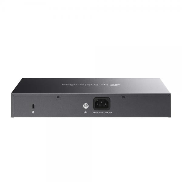 TP-Link Omada SX3206HPP switch di rete Gestito L2+ 10G Ethernet (100/1000/10000) Supporto Power over Ethernet (PoE) Nero - Disponibile in 6-7 giorni lavorativi