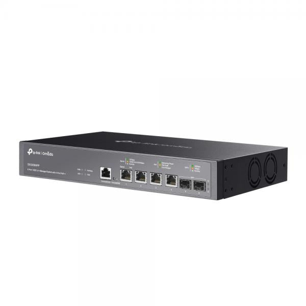 TP-Link Omada SX3206HPP switch di rete Gestito L2+ 10G Ethernet (100/1000/10000) Supporto Power over Ethernet (PoE) Nero - Disponibile in 6-7 giorni lavorativi